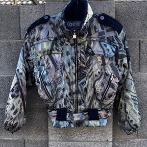 KAELIN vintage Winter Ski iridescent Jacket women's Size 42